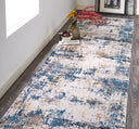 3891F Blue/Ivory