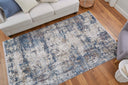 Cadiz 3891F Blue/Ivory
