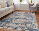 Cadiz 3891F Blue/Ivory