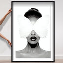 Angelic Blindfold | Hand Embellished & Sculptural Feathers