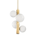 Aged Brass Hinsdale Pendant 21.25" by Hudson Valley