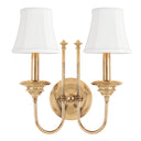 Aged Brass Yorktown Wall Sconce 13.5" by Hudson Valley