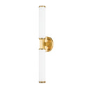 Aged Brass Cromwell Wall Sconce 4.75" by Hudson Valley