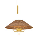 Aged Brass Annadale Pendant 28" by Hudson Valley
