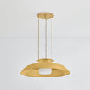 Aged Brass Woodrow Pendant 32" by Hudson Valley, view 3