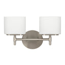 Satin Nickel Trinity Bath And Vanity 13.75" by Hudson Valley