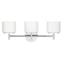 Polished Chrome Trinity Bath And Vanity 22.25" by Hudson Valley