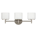 Satin Nickel Trinity Bath And Vanity 22.25" by Hudson Valley