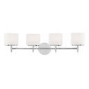 Polished Chrome Trinity Bath And Vanity 30.75" by Hudson Valley