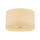 Aged Brass Ashland Flush Mount 14" by Hudson Valley