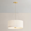 Aged Brass Ashland Pendant 22" by Hudson Valley, view 6