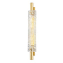 Aged Brass Harwich Wall Sconce 3.5" x 28.75" by Hudson Valley