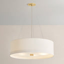 Aged Brass Ashland Pendant 32" by Hudson Valley, view 2