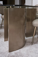 Aphelion Dining Table - 110" Glass by Caracole, view 2