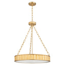 Aged Brass Middlebury Pendant 21.5" by Hudson Valley