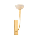 Vintage Gold Leaf Maywood Wall Sconce 6" by Hudson Valley