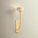 Vintage Gold Leaf Maywood Wall Sconce 6" by Hudson Valley, view 2