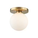 Aged Brass Baird Bath And Vanity 4.75" by Hudson Valley