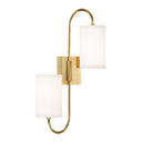 Aged Brass Junius Wall Sconce 11.75" by Hudson Valley