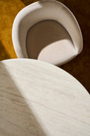 Fleur Wood Back Dining Chair