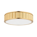 Aged Brass Middlebury Flush Mount 15.75" by Hudson Valley