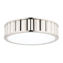 Polished Nickel Middlebury Flush Mount 15.75" by Hudson Valley