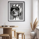 Retro Futuristic Glam