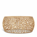 Priya Aluminum Coffee Table - Gold