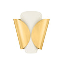 Aged Brass Savoie Wall Sconce 10.75" x 12" (9201-AGB-B) by Hudson Valley