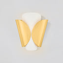 Aged Brass Savoie Wall Sconce 10.75" x 12" (9201-AGB-B) by Hudson Valley, view 3