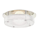Polished Nickel Heath Flush Mount 8.25" by Hudson Valley
