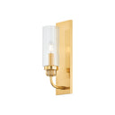 Aged Brass Halifax Wall Sconce 4.25" by Hudson Valley