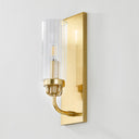 Aged Brass Halifax Wall Sconce 4.25" by Hudson Valley, view 2