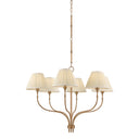 Patina Brass Garnerville Chandelier 36" x 25.5" by Hudson Valley