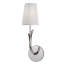 Polished Nickel Deering Wall Sconce 4.75" by Hudson Valley