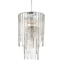 Polished Nickel Fenwater Chandelier 20" by Hudson Valley