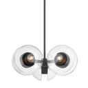 Black Bronze Kert Chandelier 27" by Hudson Valley