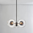 Black Bronze Kert Chandelier 27" by Hudson Valley, view 2