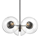 Black Bronze Kert Chandelier 38.75" by Hudson Valley