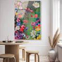 Brilliant Green Floral