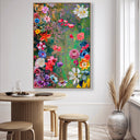 Brilliant Green Floral