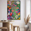 Brilliant Green Floral