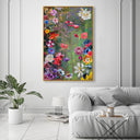Brilliant Green Floral