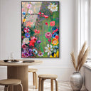 Brilliant Green Floral