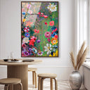 Brilliant Green Floral