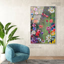 Brilliant Green Floral