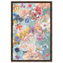 Quartz Coral Aqua Floral