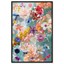 Quartz Coral Aqua Floral