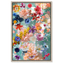 Quartz Coral Aqua Floral