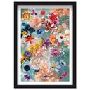 Quartz Coral Aqua Floral